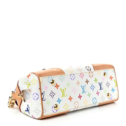 Louis Vuitton Monogram Multicolor Beverly MM White 3 of 19