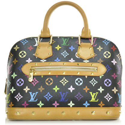 Louis Vuitton Monogram Multicolor Alma Black 1 of 8