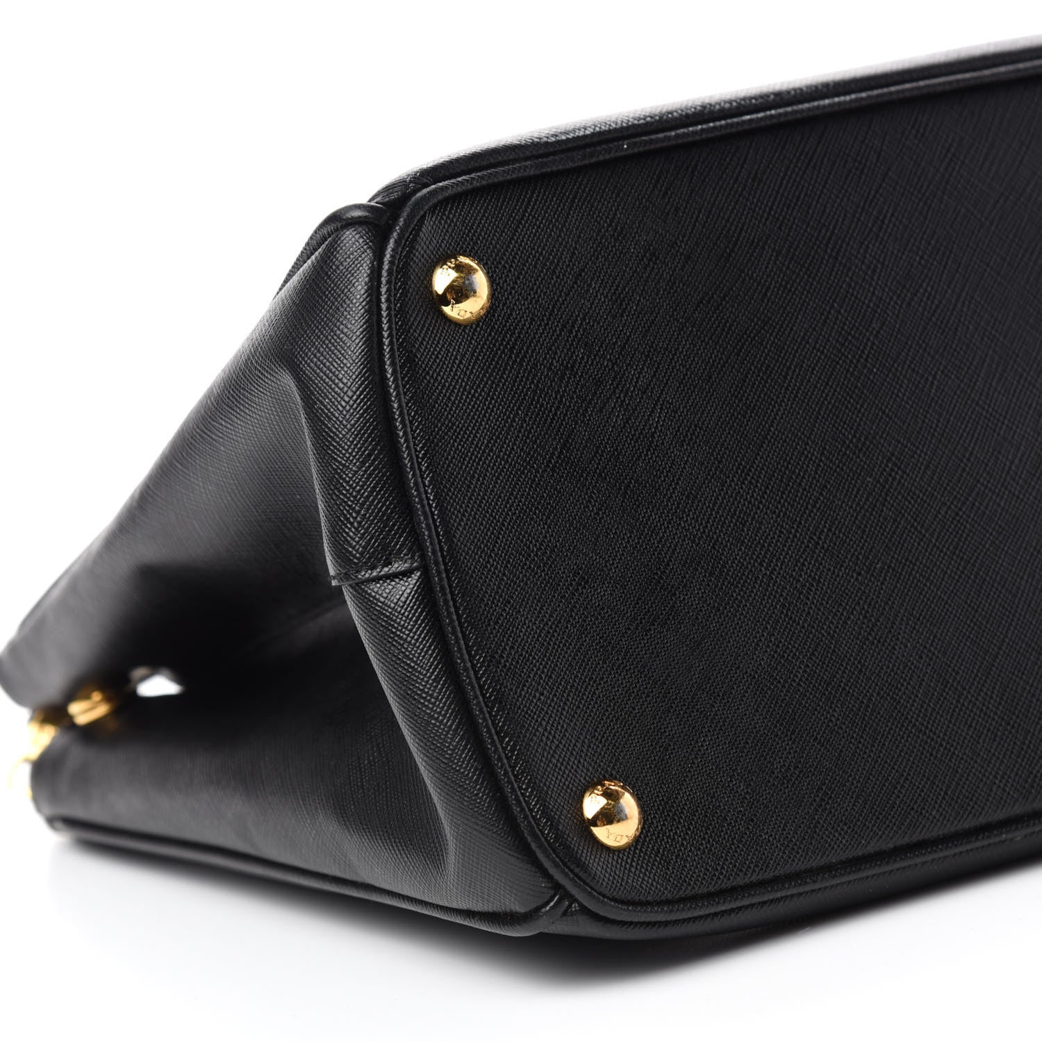 Prada Saffiano Medium Galleria Double Zip Tote Black 6 of 13