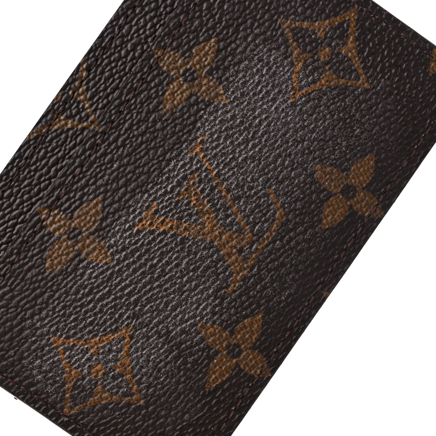 Monogram Lovely Birds Card Holder