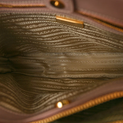 Prada Saffiano Medium Galleria Double Zip Tote Cammeo 4 of 13