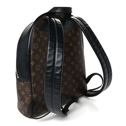 Louis Vuitton Monogram Macassar Josh NM Backpack Black 2 of 8