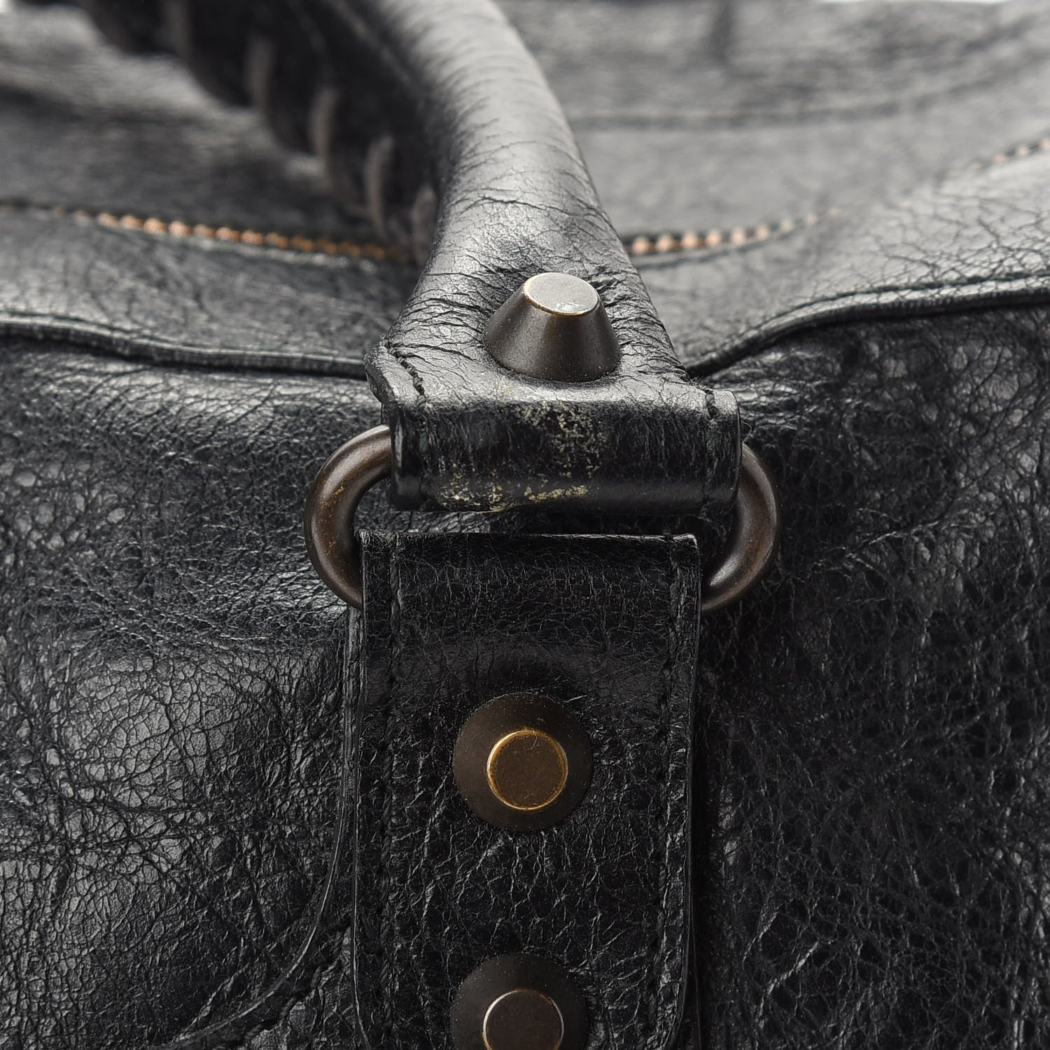 Balenciaga Agneau Classic Hardware Work Black 10 of 10