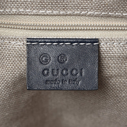 Gucci Soft Microguccissima Dome Satchel Navy 6 of 12