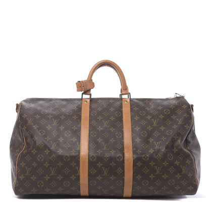 Louis Vuitton Monogram Keepall Bandouliere 55 1 of 15