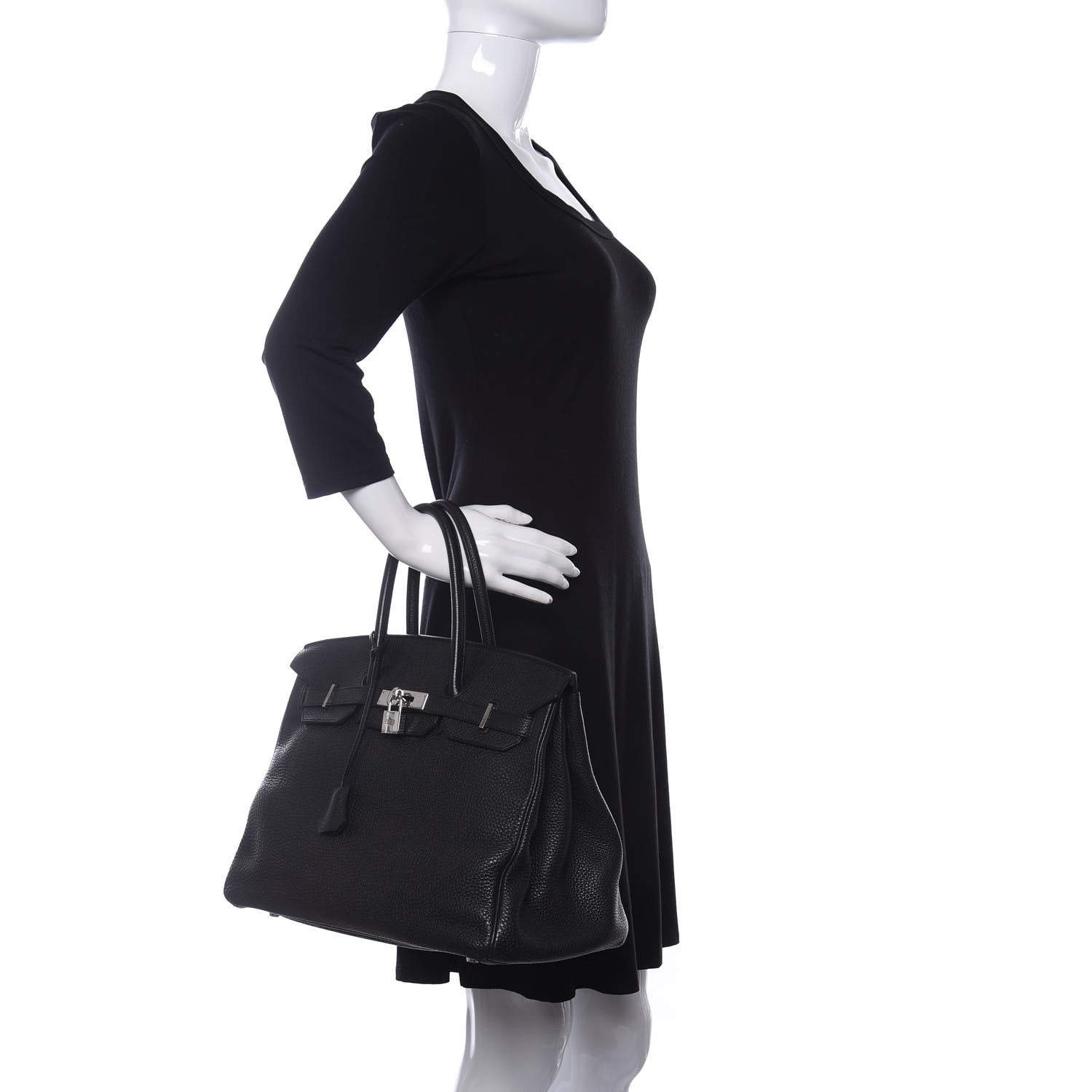 Hermes Togo Birkin 35 Black 2 of 10