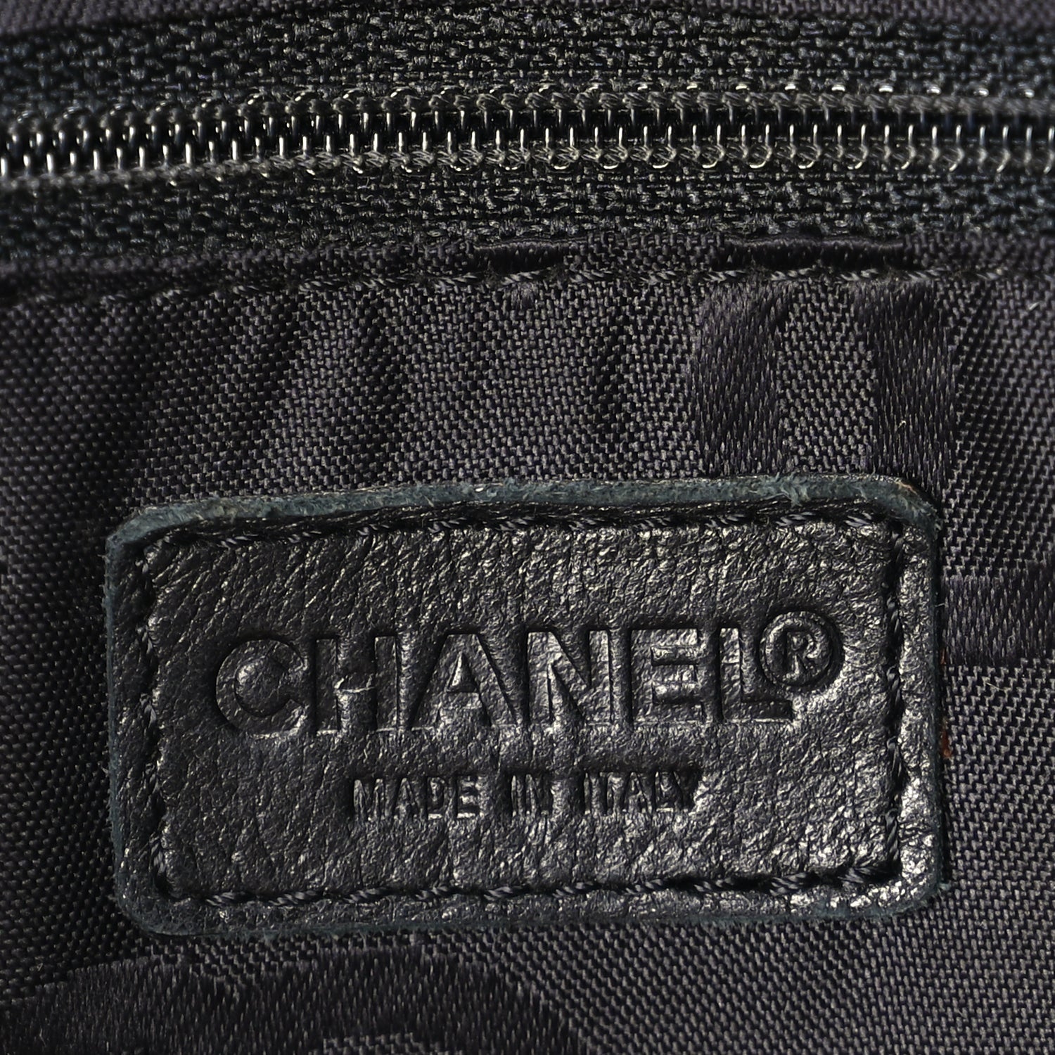 Chanel Calfskin Wild Stitch Top Handle Bag Black 6 of 10