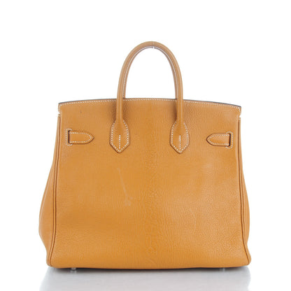 Hermes Chevre De Coromandel HAC Birkin 28 Caramel 4 of 26