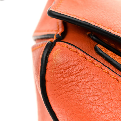 Loewe Calfskin Medium Puzzle Bag Orange Multi 14 of 19
