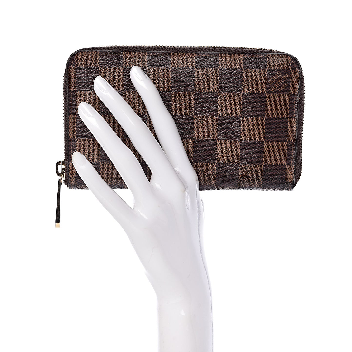 Damier Ebene Zippy Compact Wallet