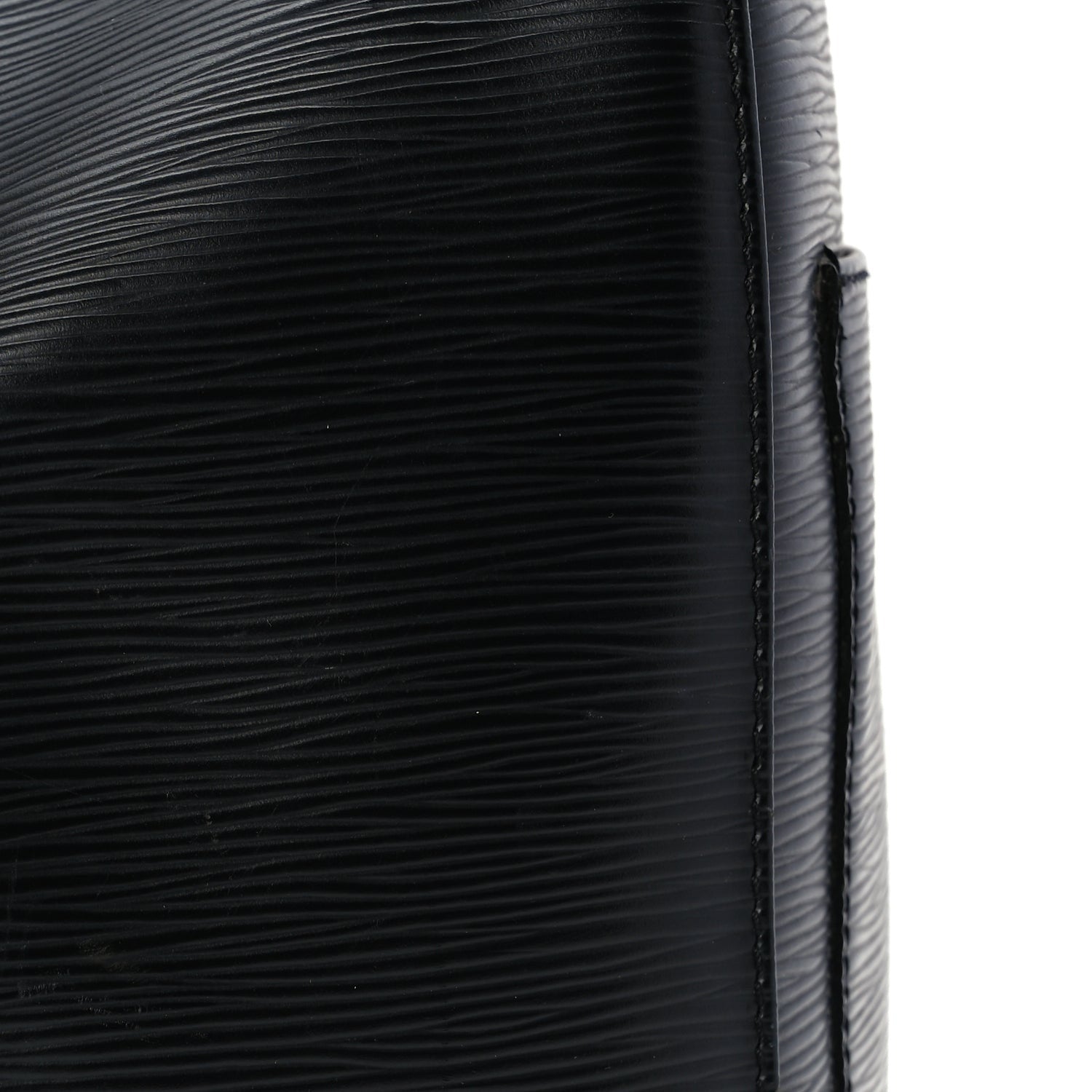 Louis Vuitton Epi Keepall 55 Black 6 of 8