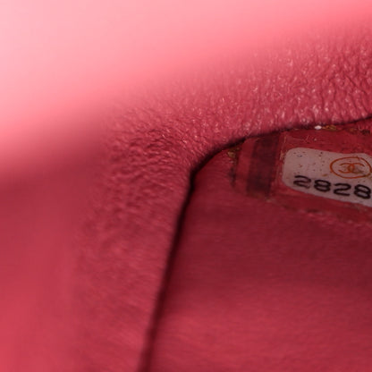 Chanel Caviar Quilted Medium Double Flap Pink 8 of 14