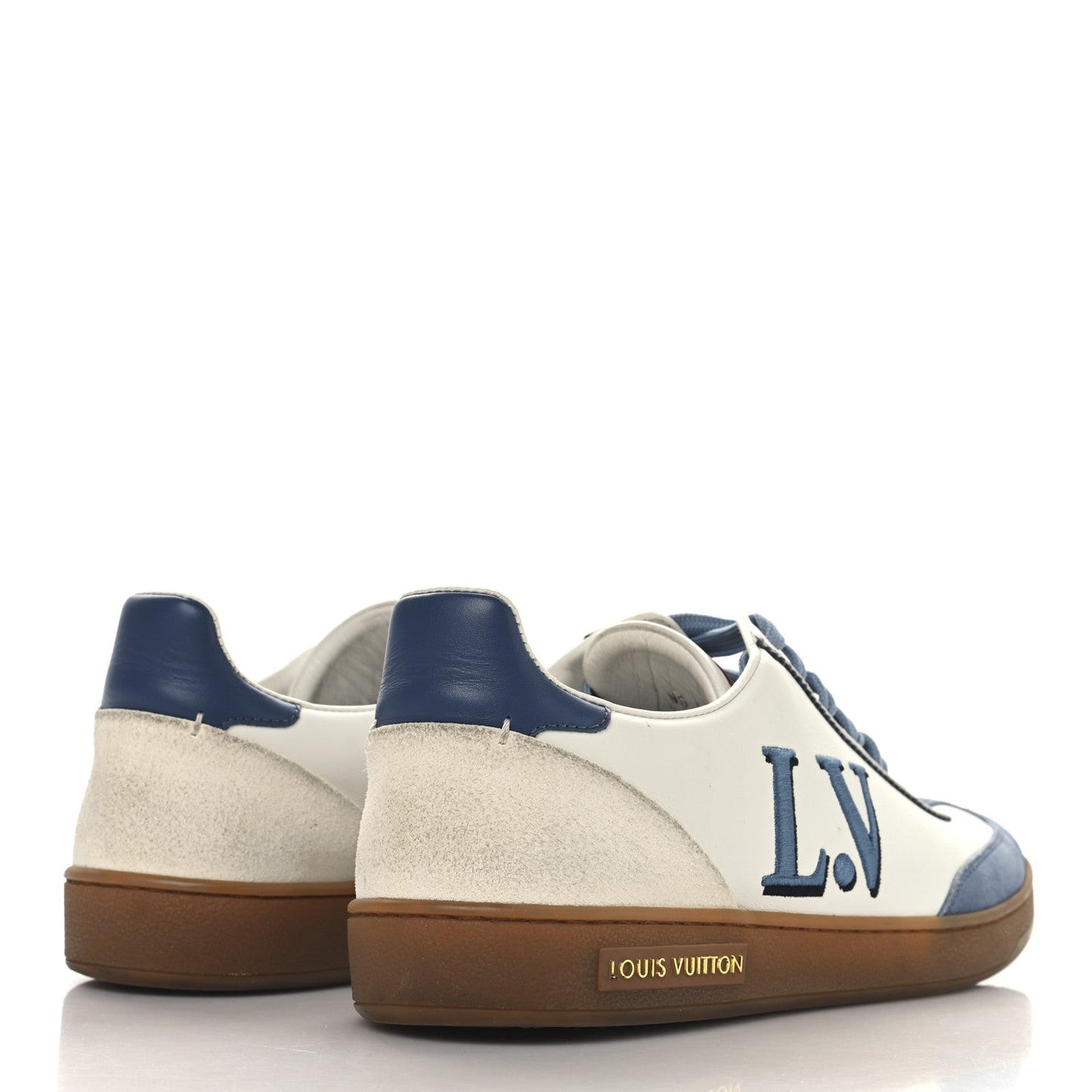 Calfskin Frontrow Sneakers Blue