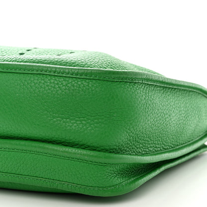 Hermes Taurillon Clemence Evelyne III PM Bambou 10 of 11