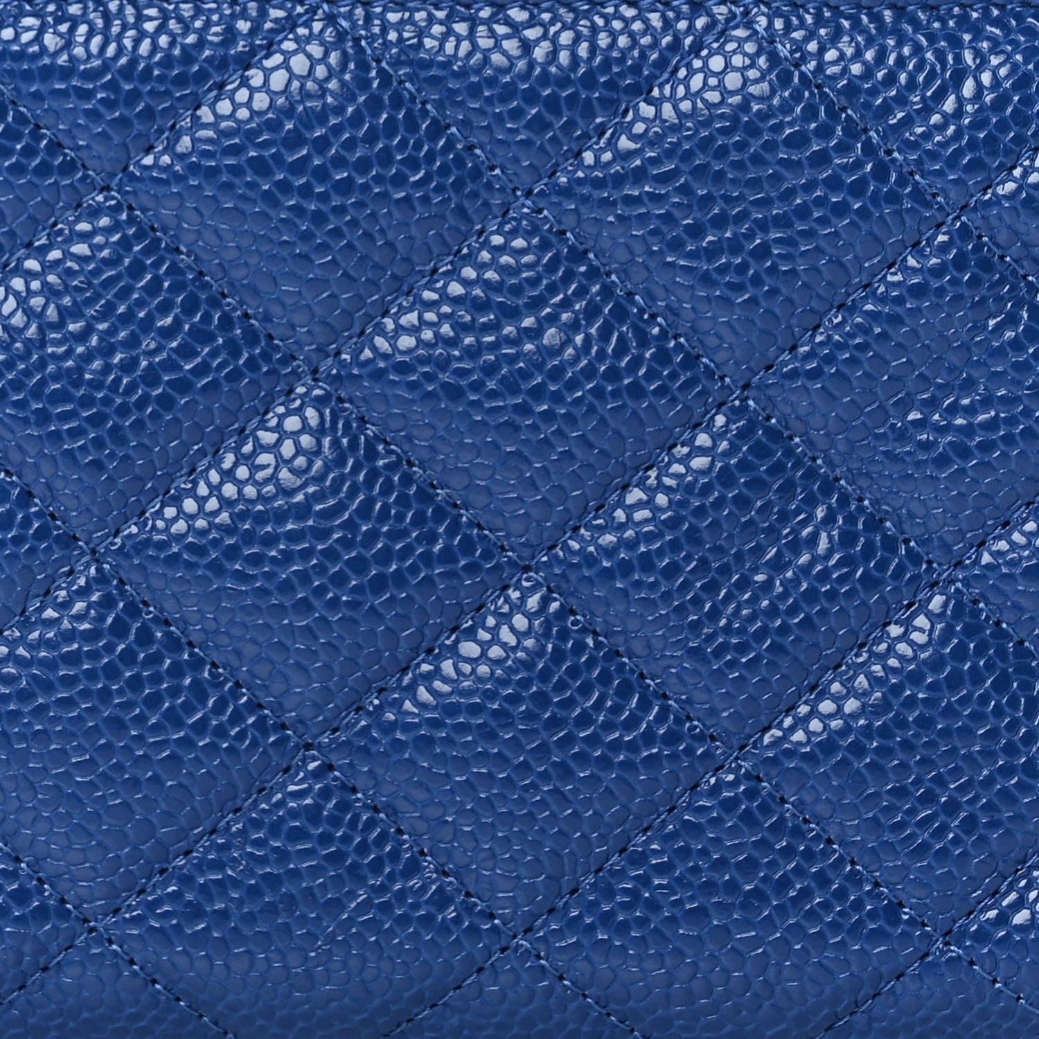 Chanel Caviar Quilted Incognito Classic iPhone Pouch  Blue 8 of 8