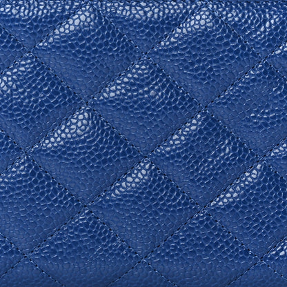 Chanel Caviar Quilted Incognito Classic iPhone Pouch  Blue 8 of 8