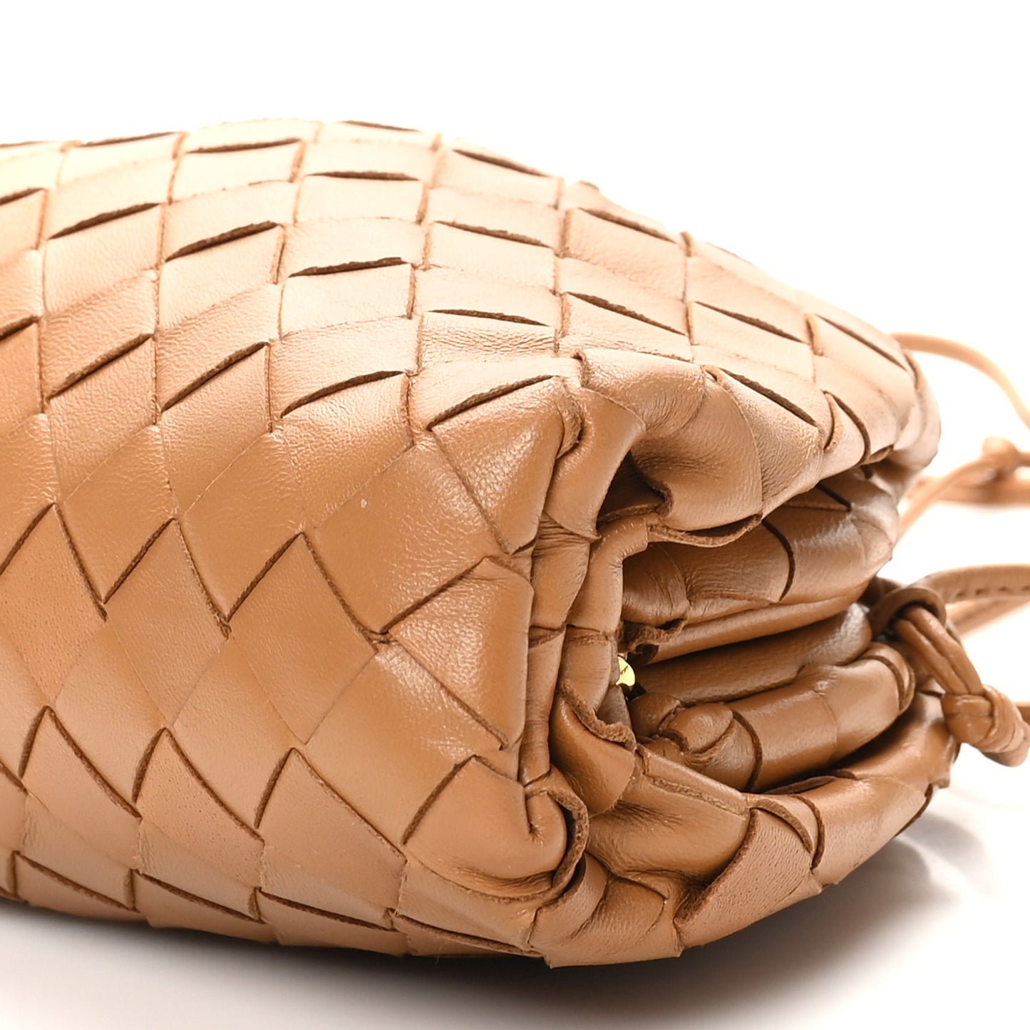 Nappa Intrecciato The Mini Pouch Carmel