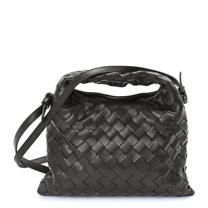 Bottega Veneta Calfskin Intrecciato Mini Hop Khaki 1 of 7