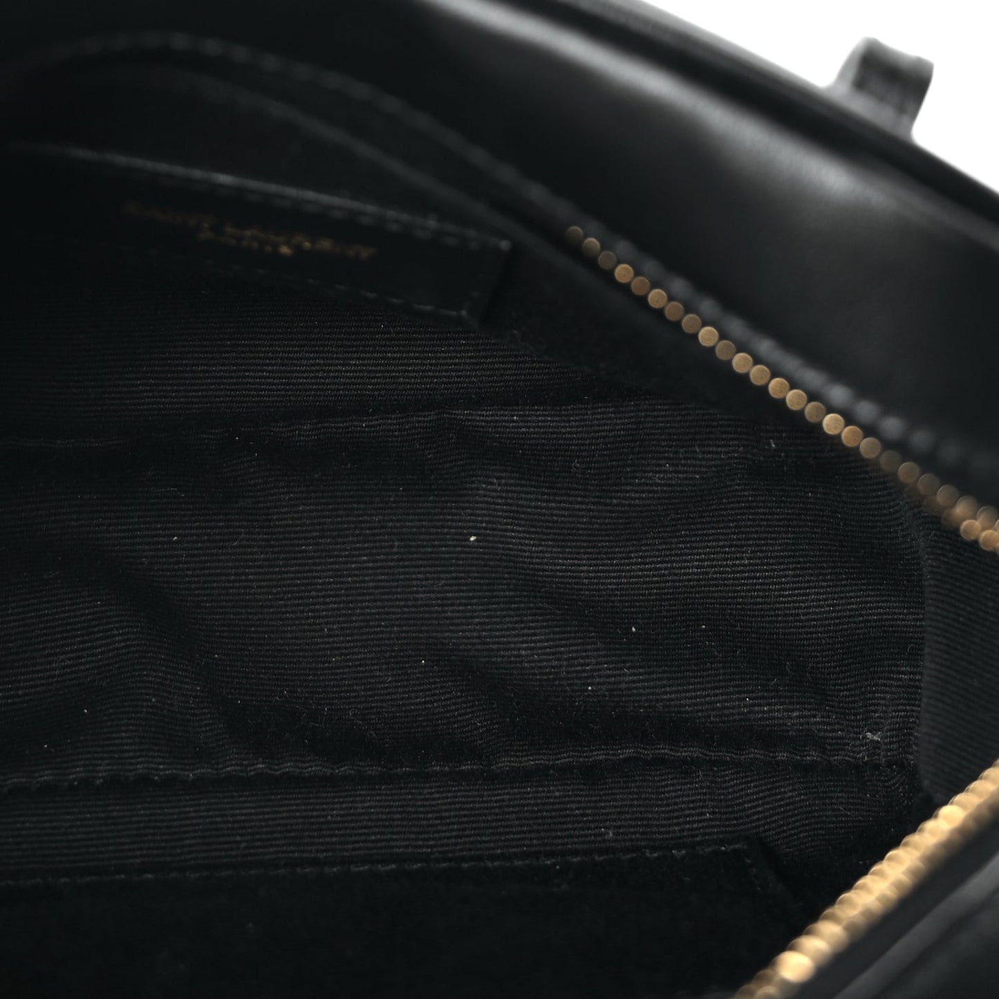 Calfskin Matelasse Monogram Lou Belt Bag Black
