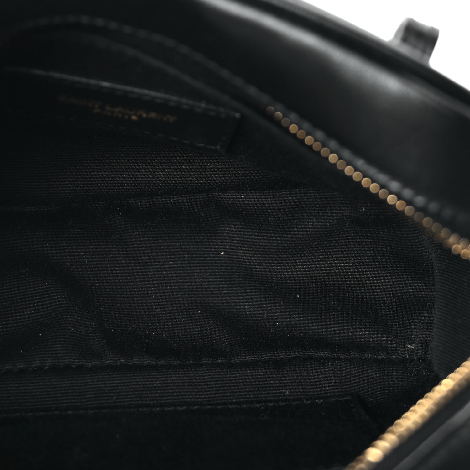 Saint Laurent Calfskin Matelasse Monogram Lou Belt Bag Black 4 of 8