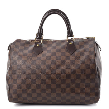 Louis Vuitton Damier Ebene Speedy 30 1 of 7