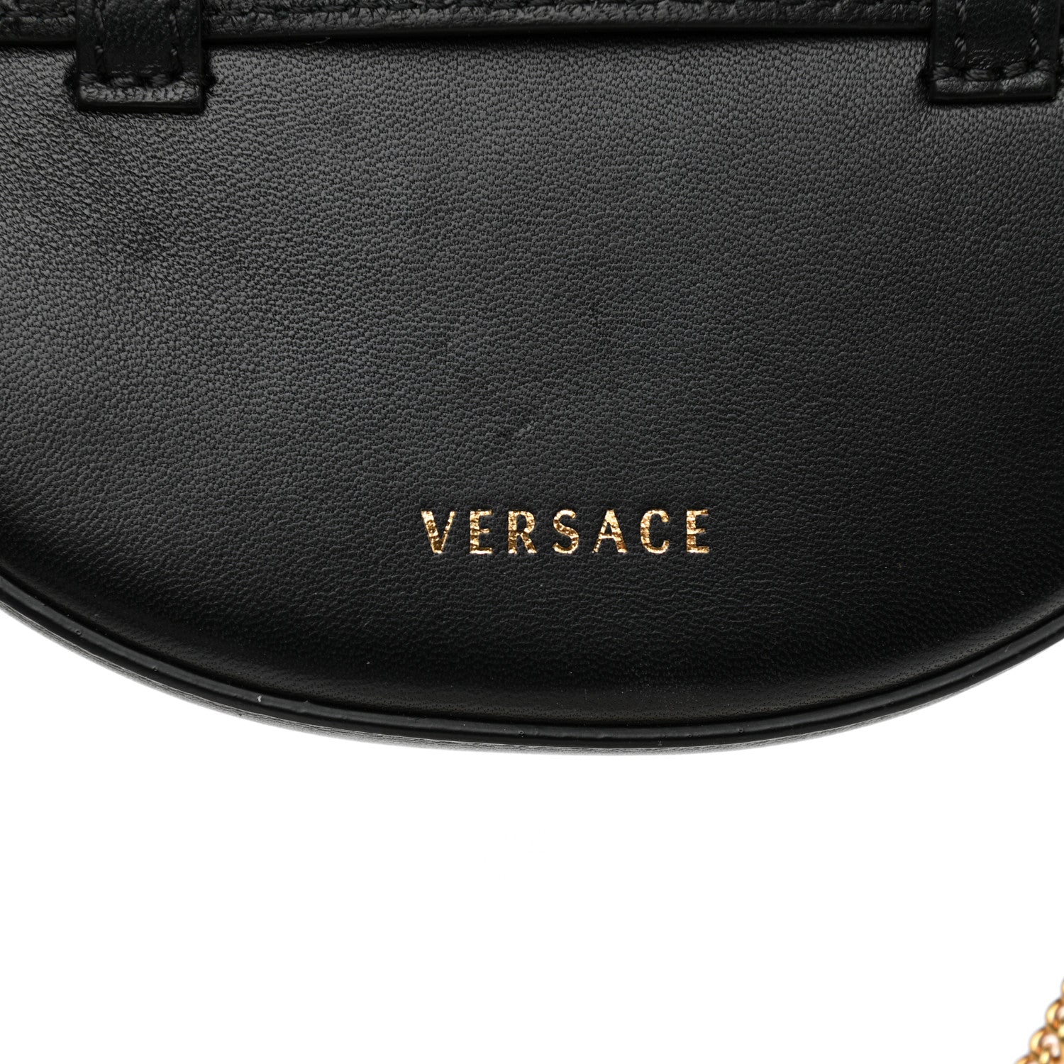 Versace Nappa Quilted Virtus Belt Bag Black 7 of 8