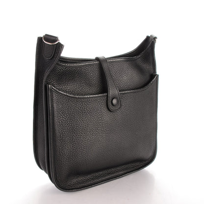 Hermes Taurillon Clemence Evelyne III PM Black 3 of 13