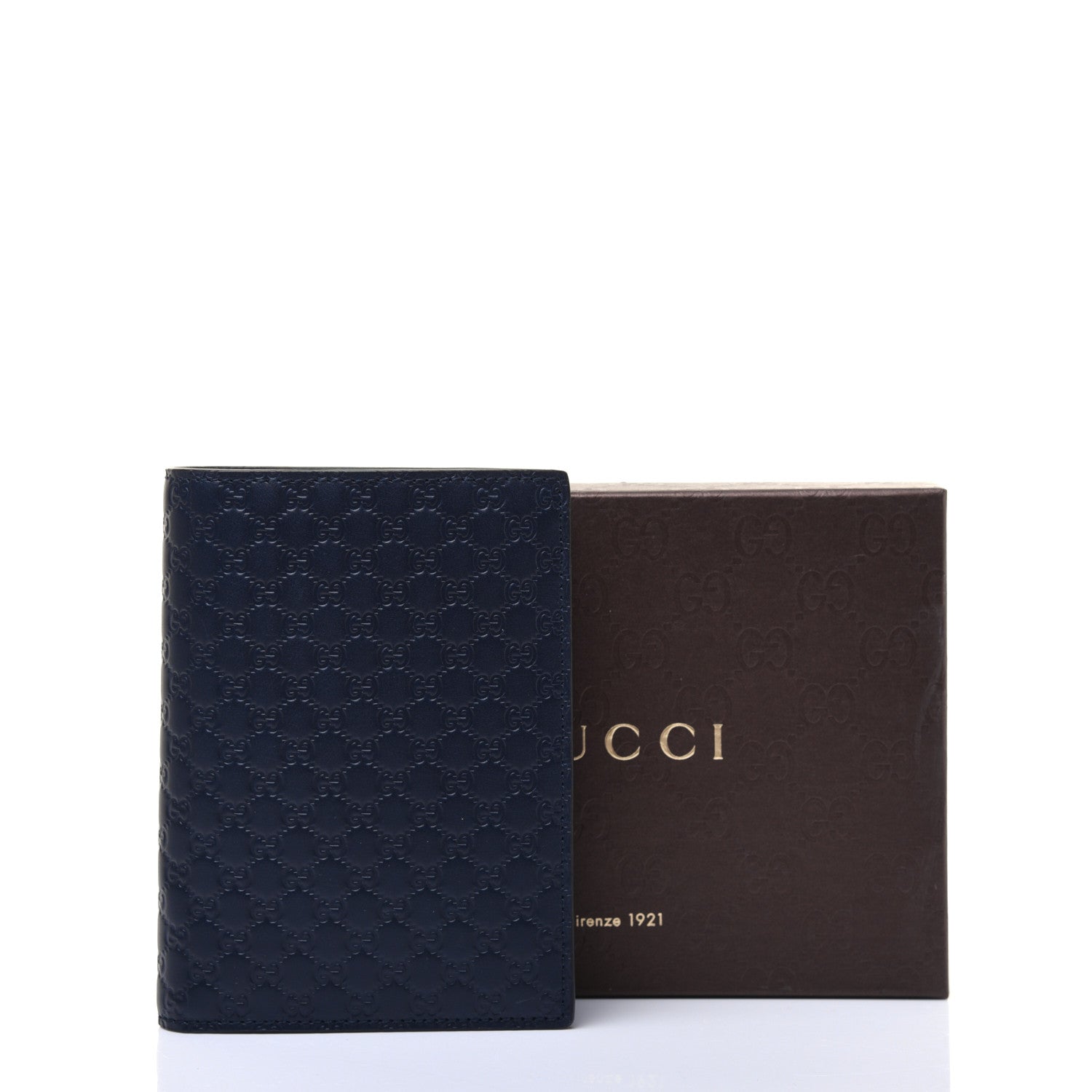 Gucci Microguccissima Passport Case Blue 14 of 14