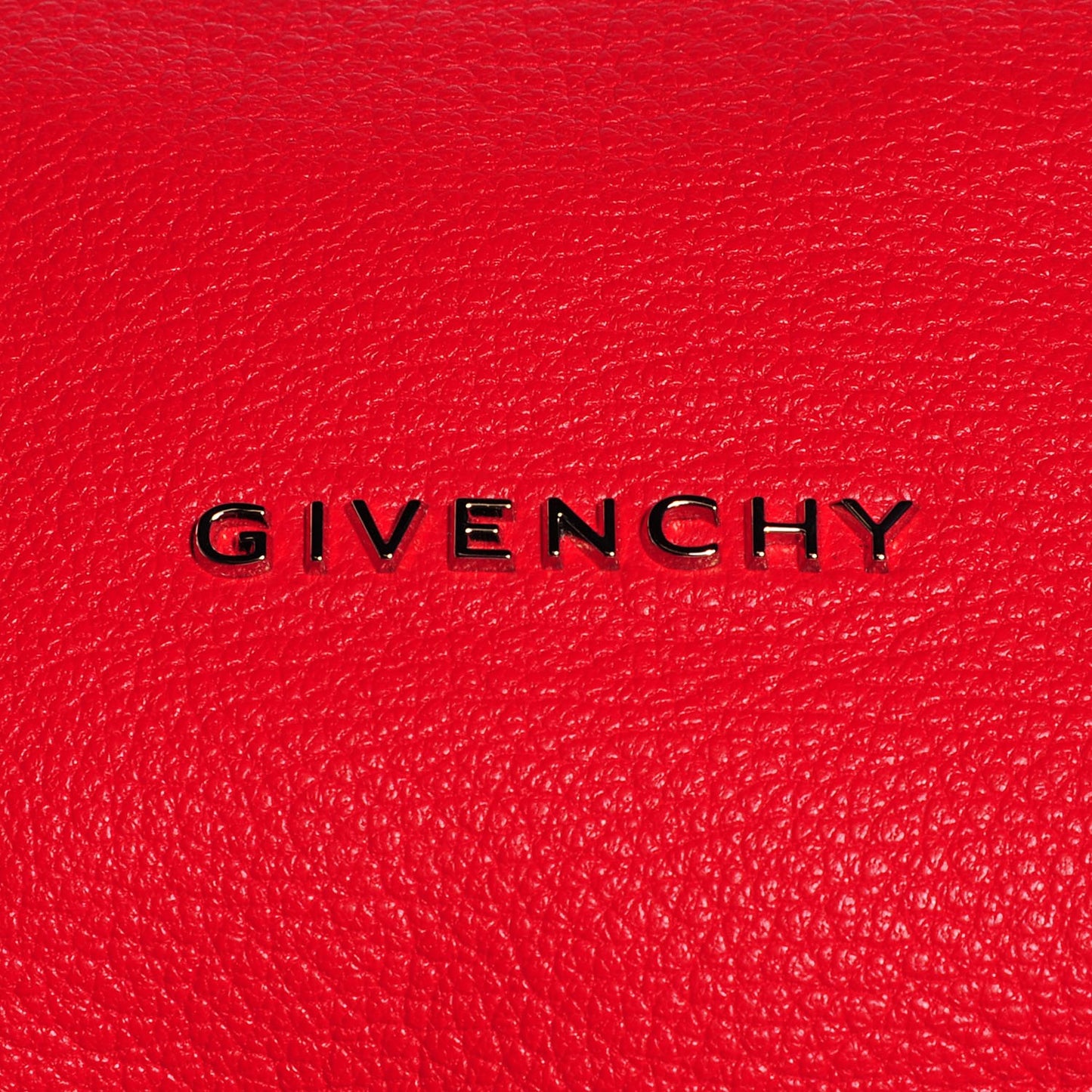 Sugar Goatskin Small Pandora Red