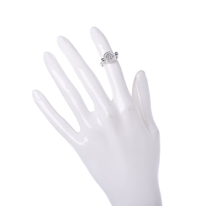 Bulgari 18K White Gold Diamond Black Onyx Bvlgari Bvlgari Flip Ring 48 4.5 2 of 6