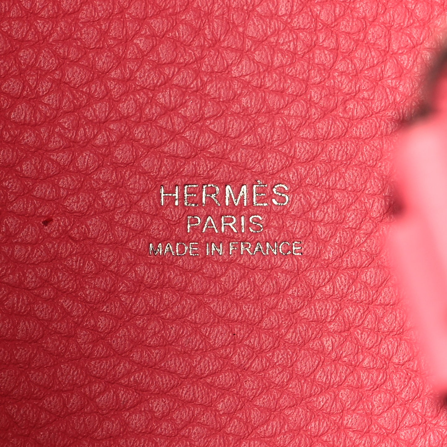 Taurillon Clemence Swift  Eclat Picotin Lock 18 PM  Rose Azalee Terre Battue