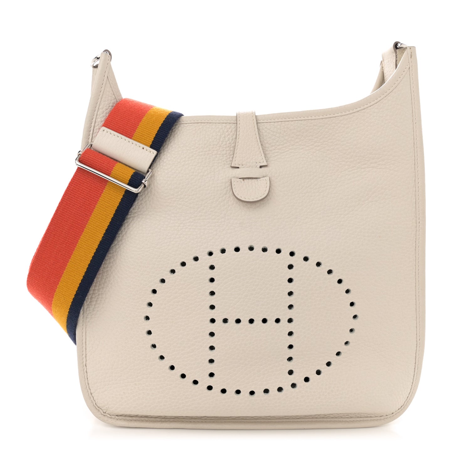 Taurillon Clemence Amazone Evelyne III PM Craie