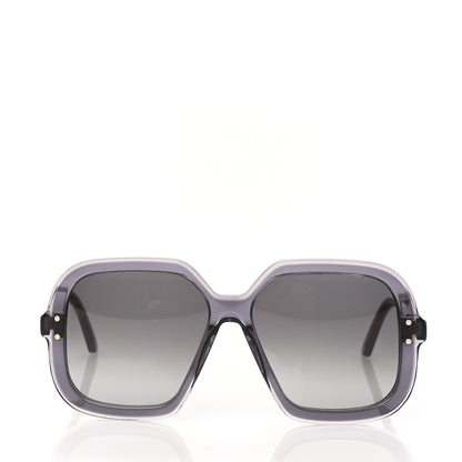 Christian Dior Acetate Cannage DiorHighlight S1I Square Sunglasses Grey 2 of 6