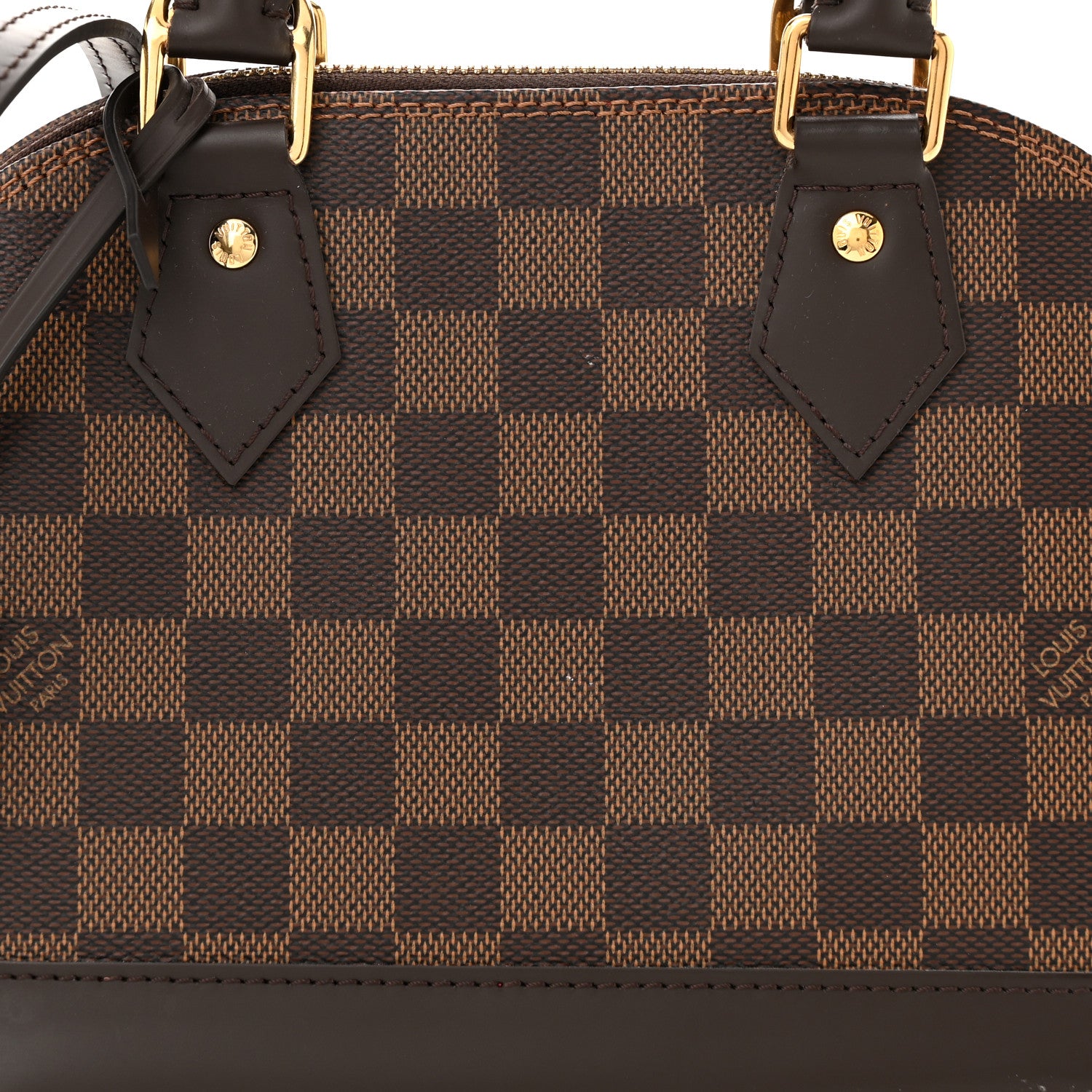 Louis Vuitton Damier Ebene Alma BB 7 of 10