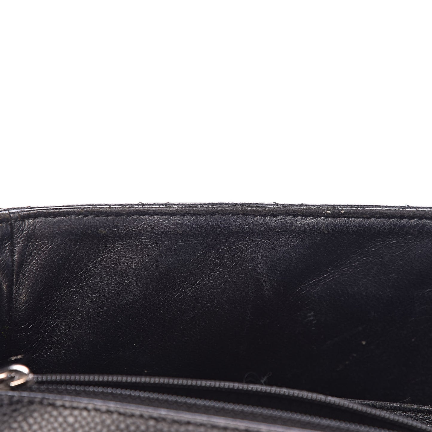 Caviar Quilted Jumbo Single Flap Black