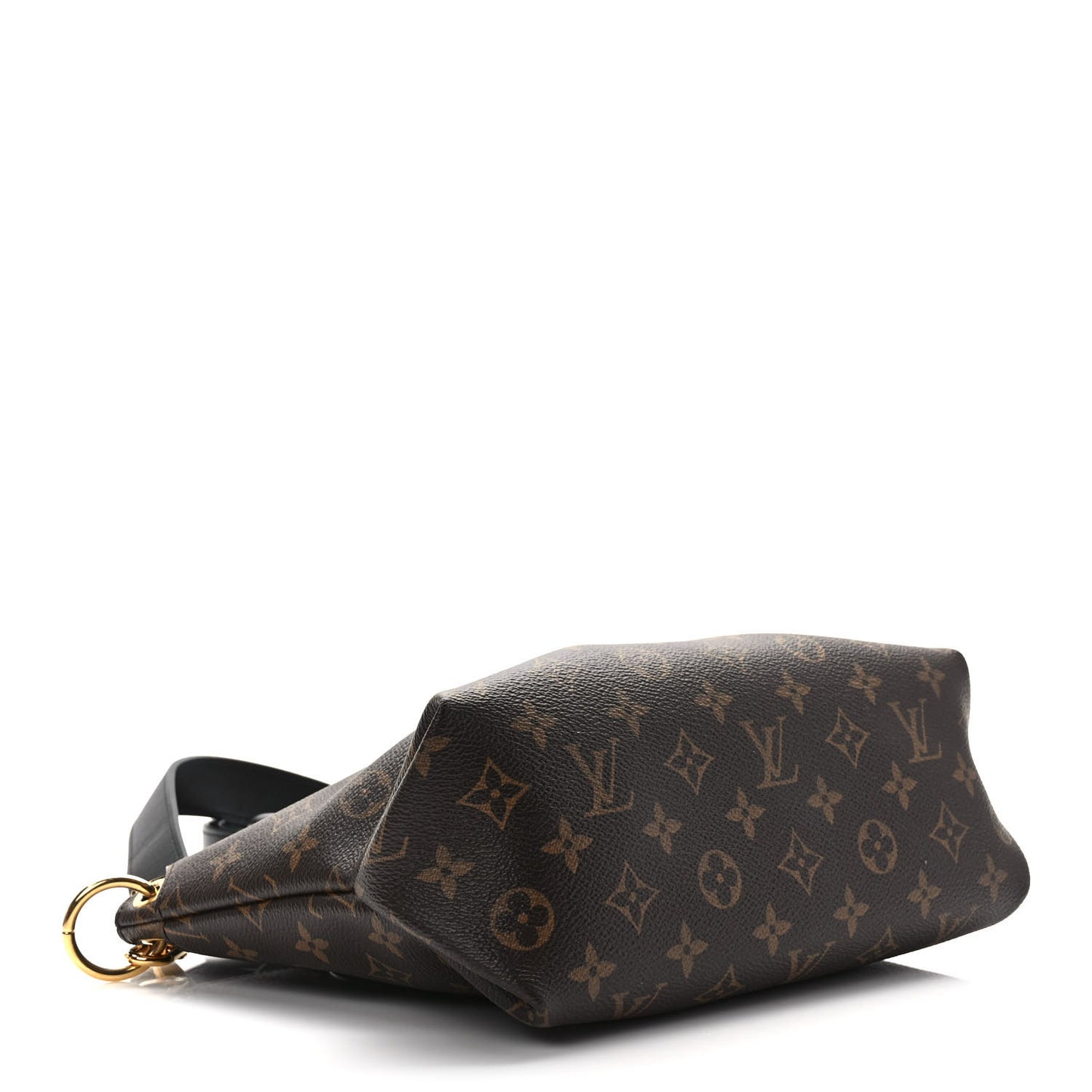 Monogram Flower Zipped Tote PM Black