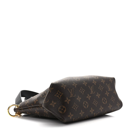 Louis Vuitton Monogram Flower Zipped Tote PM Black 4 of 8