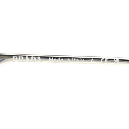 Prada Metal Symbole Triangle Logo Sunglasses SPR57Y Smoky Grey 6 of 7