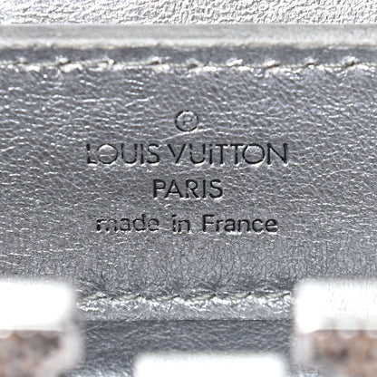 Louis Vuitton Lizard Mini Capucines Argento 6 of 8