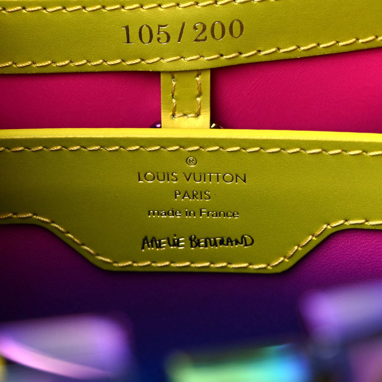 Louis Vuitton X AMELIE BERTRAND Artycapucines MM Multicolor 7 of 16