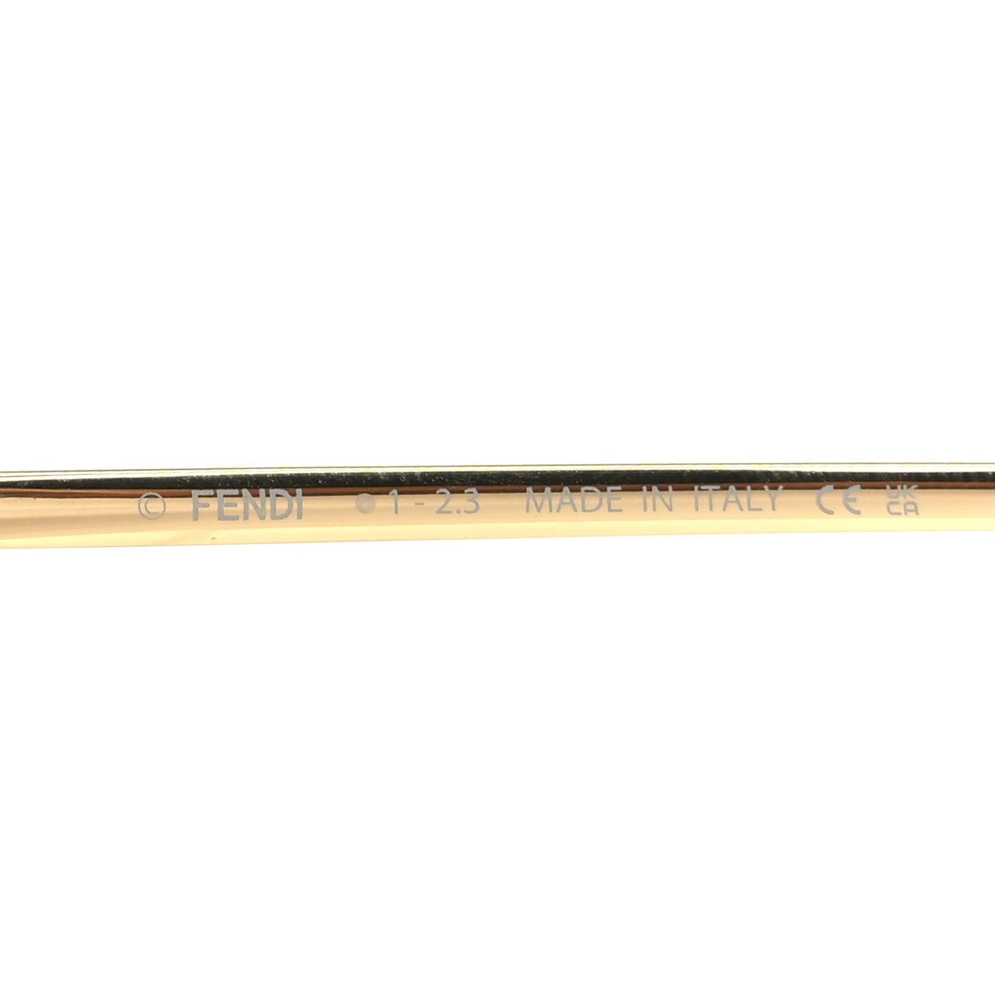 Metal Aviator Sunglasses FE40110U Gold