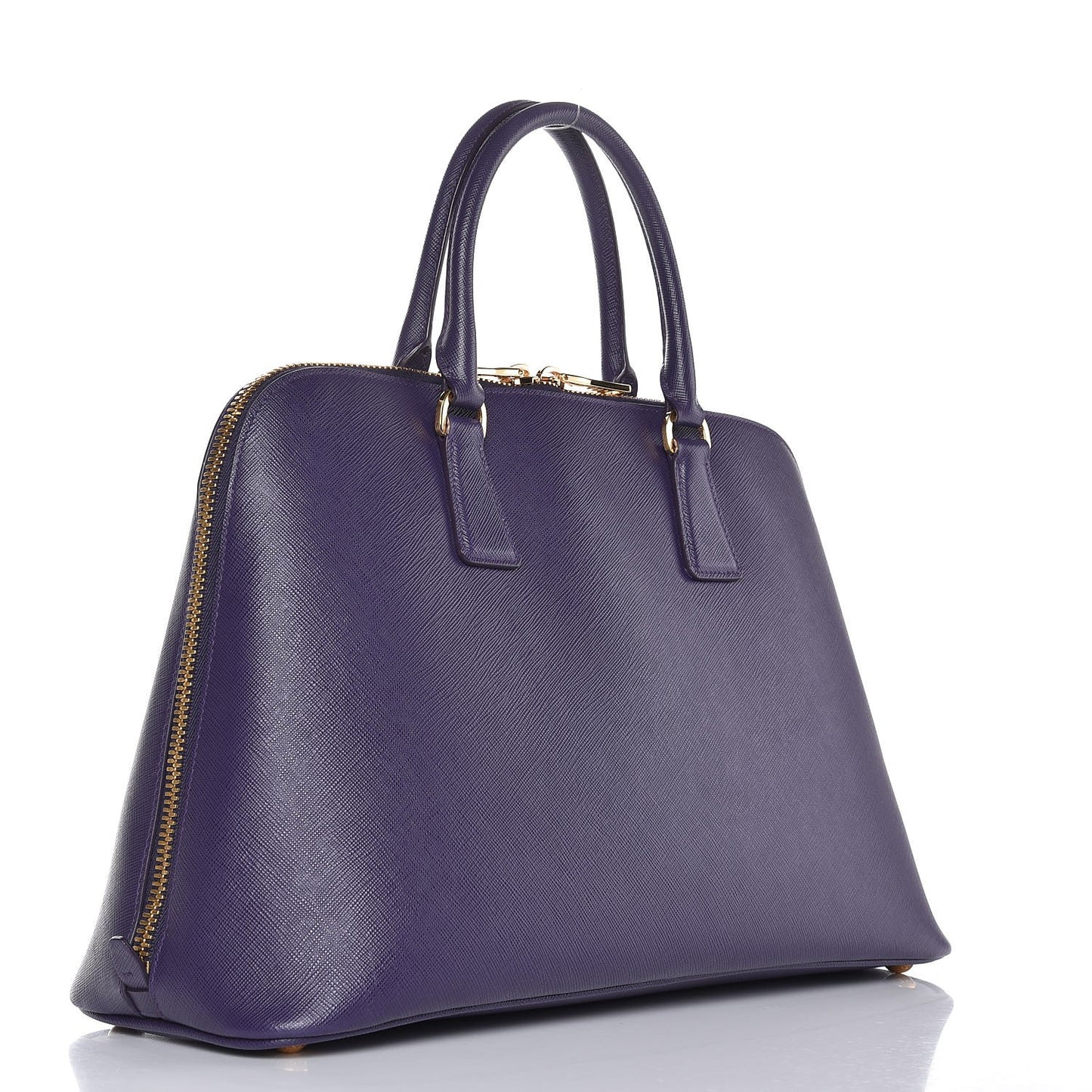 Saffiano Lux Large Promenade Tote Viola