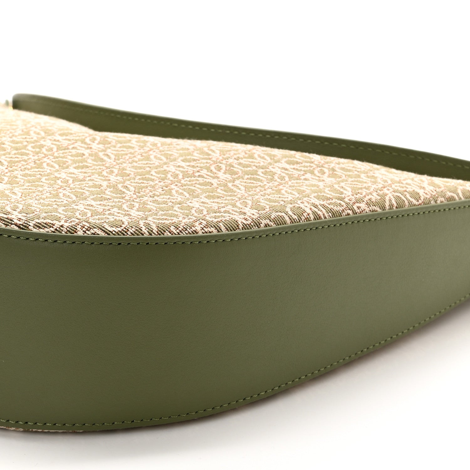 Loewe Jacquard Anagram Calfskin Luna Bag Avocado 10 of 10