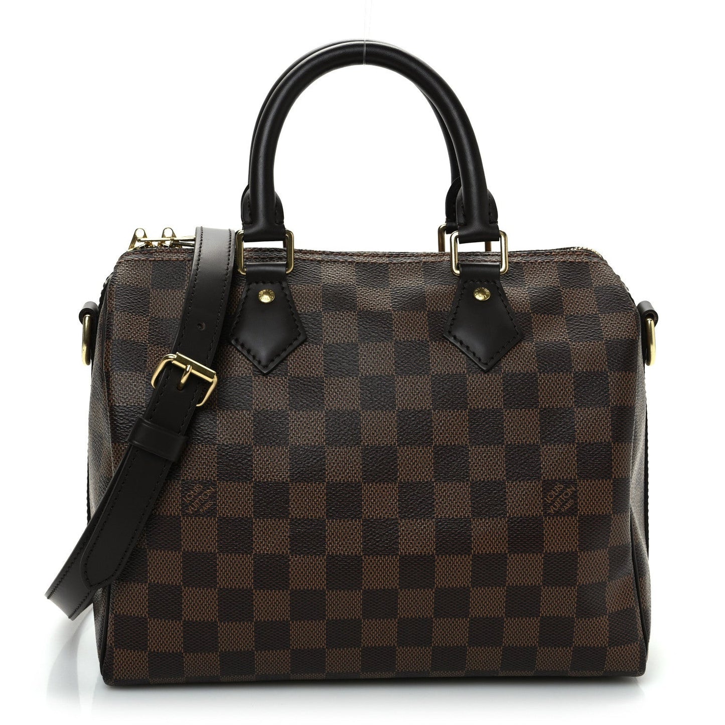 Damier Ebene Speedy Bandouliere 25
