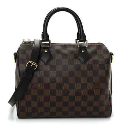 Louis Vuitton Damier Ebene Speedy Bandouliere 25 1 of 7