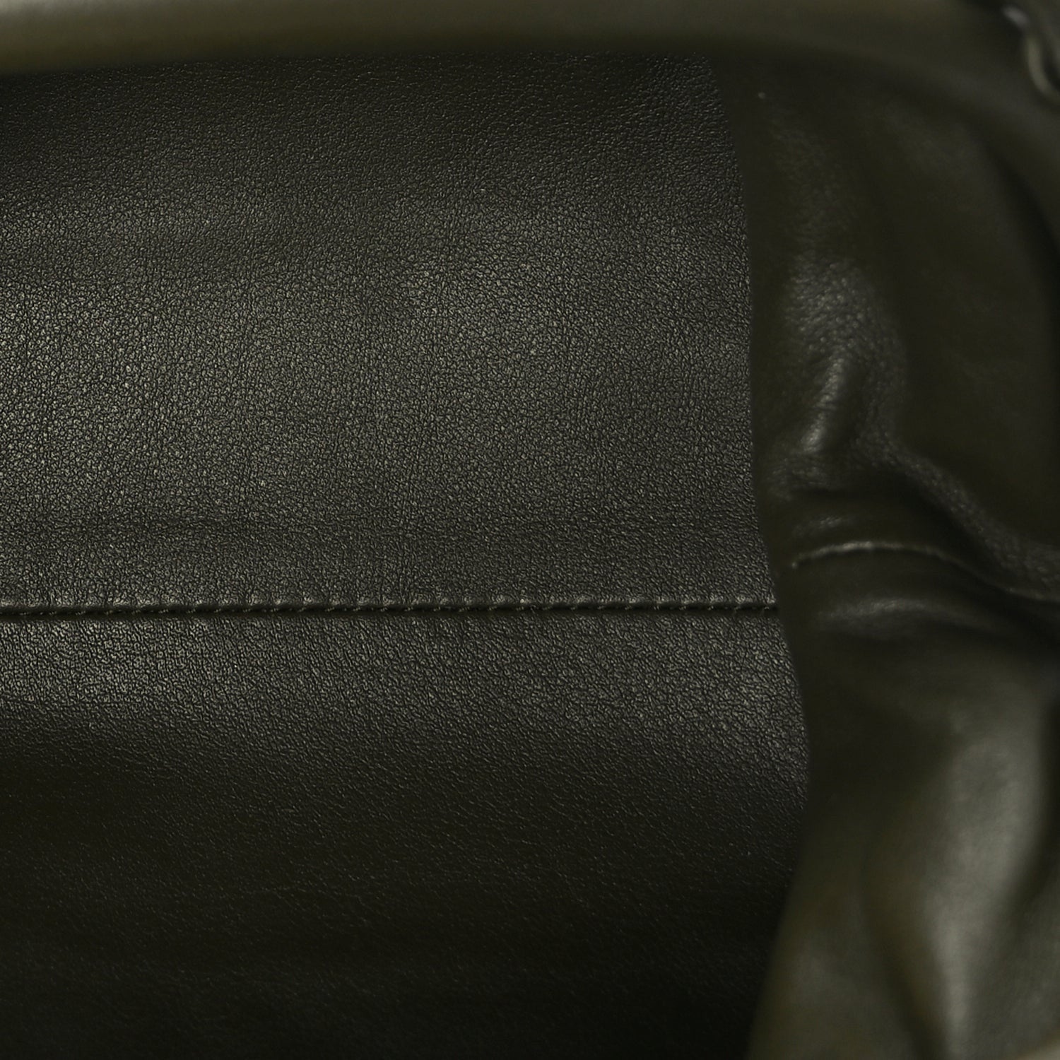 Bottega Veneta Butter Calfskin The Mini Pouch Kaki Fondente 4 of 8