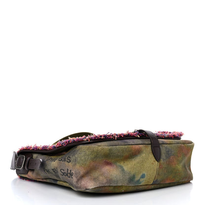 Chanel Washed Toile Graffiti On The Pavements Messenger Khaki Multicolor 3 of 15