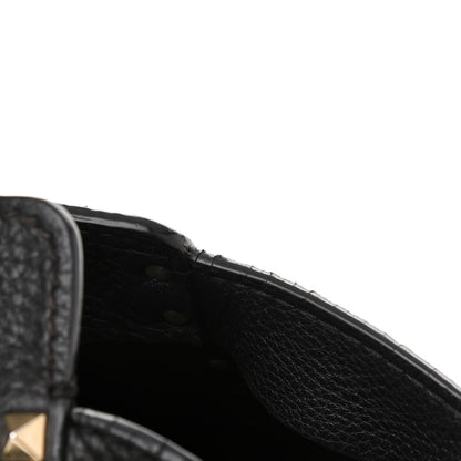 Valentino Garavani Pebbled Calfskin Medium Rockstud Tote Black 13 of 13