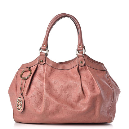 Gucci Guccissima Medium Sukey Tote Rose 1 of 15