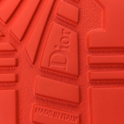 Christian Dior Calfskin Cannage Dtwist Espadrille Platform Sandals 37  Orange 7 of 7